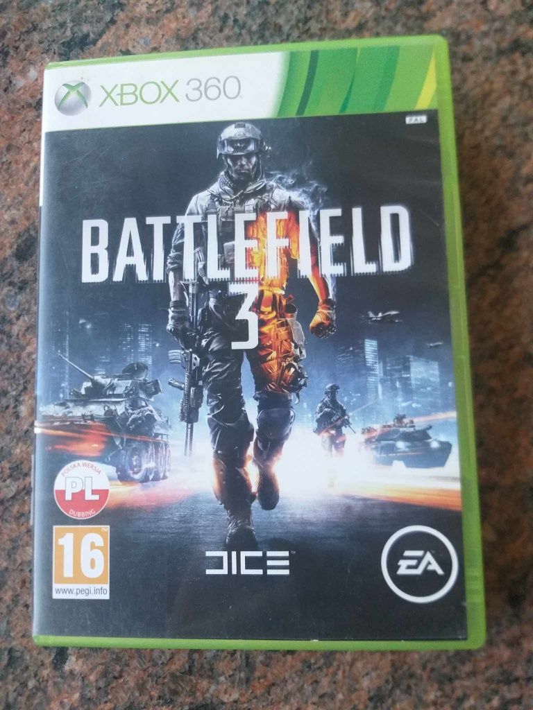 Gra Battlefield 3 Xbox 360 X360 PL strzelanka wojna