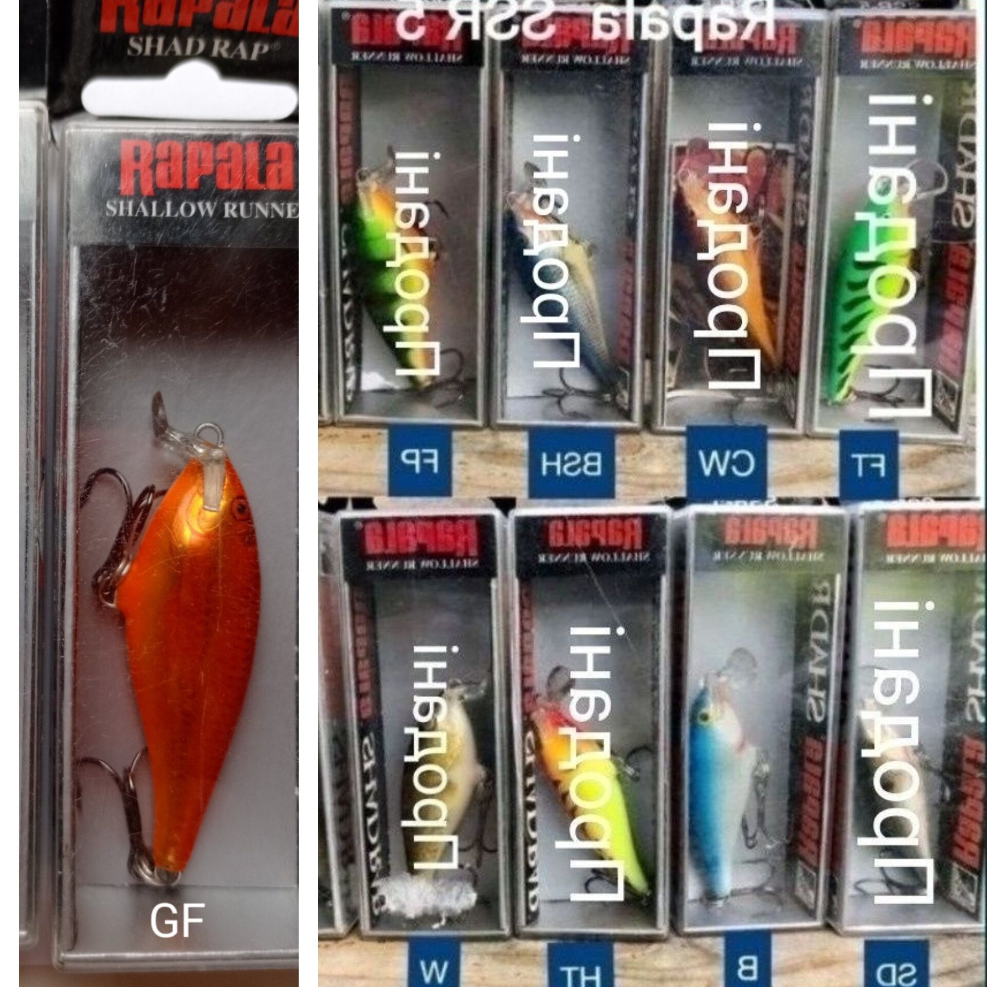 Воблери Rapala Shad Rap та ін. Рапала новві, оригінал.