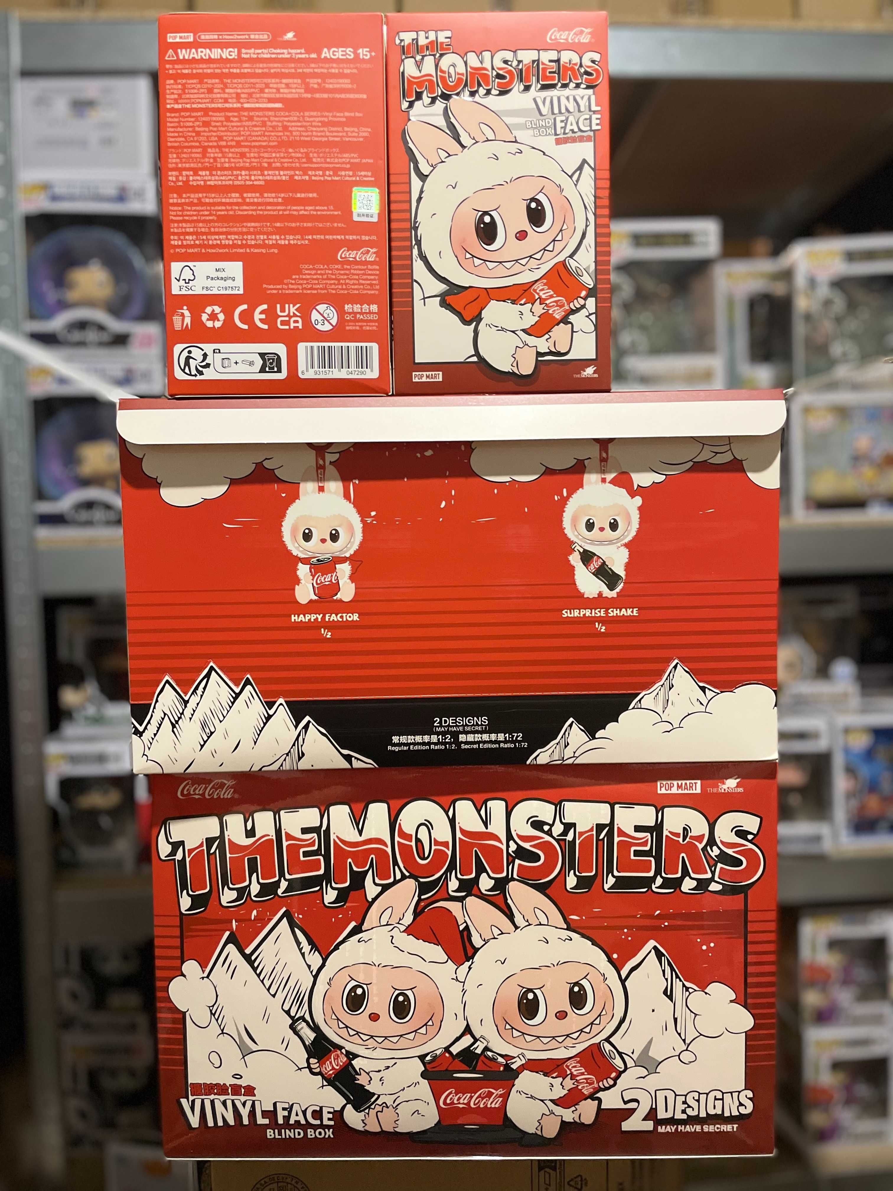 POP MART The Monsters CocaCola Series Labubu Лабубу Кока Кола Поп Март