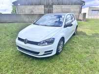 VW GOLF Vll 105 PS Bialy z Niemiec