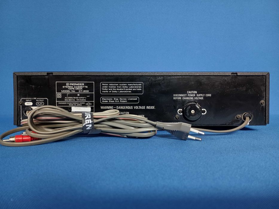 leitor cassetes PIONEER CT-200