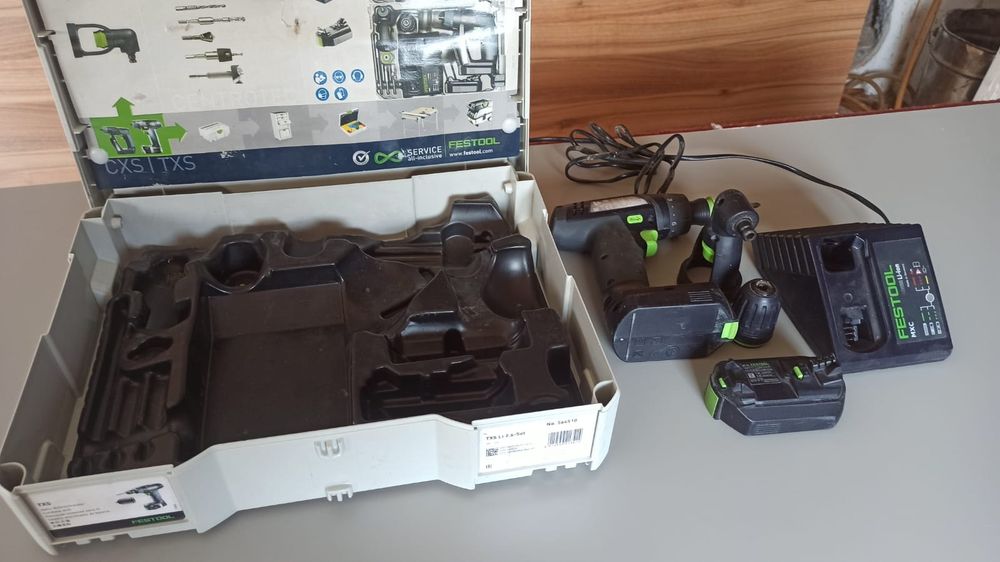 Wkretarka festool txs set