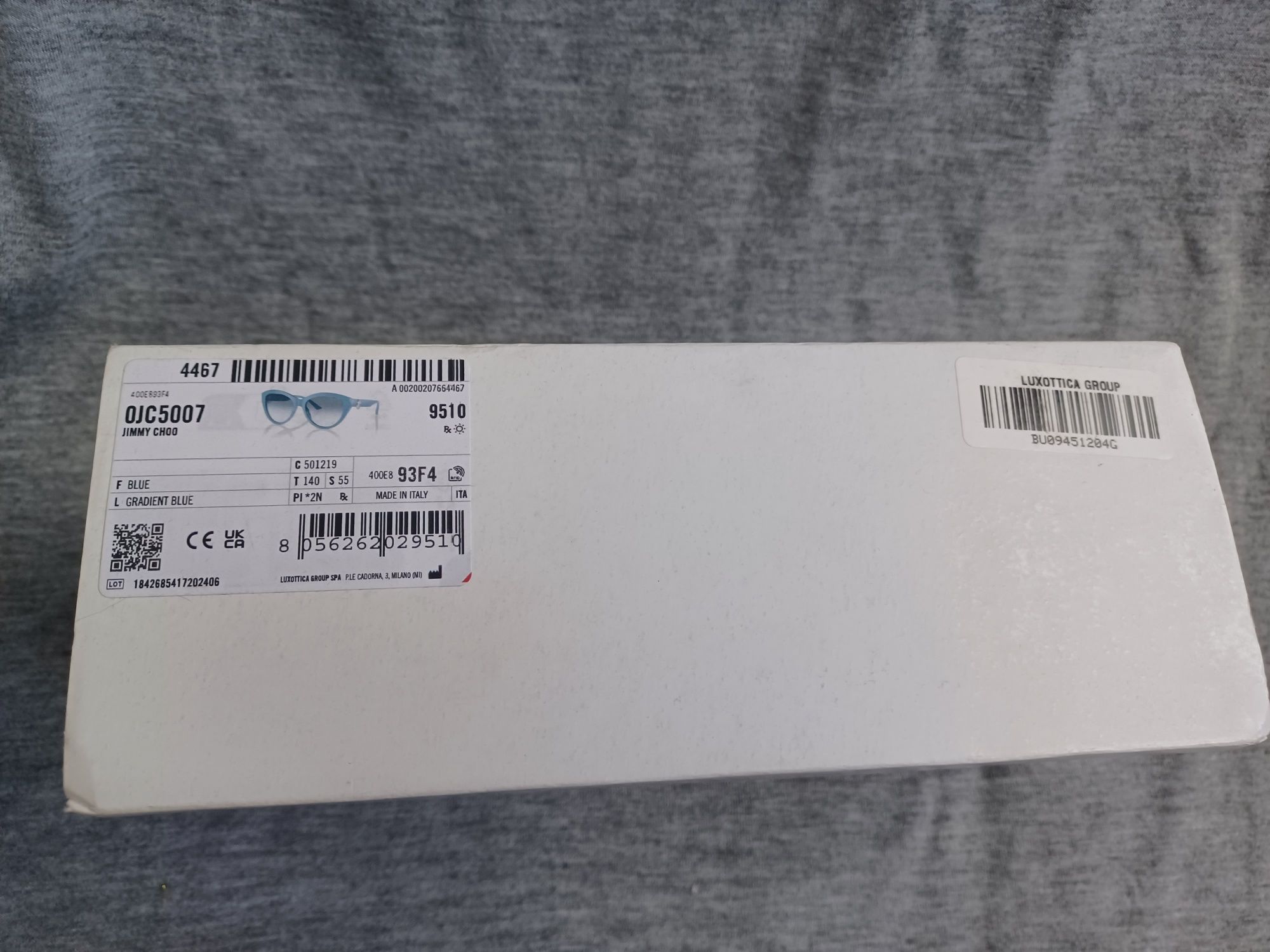 Okulary przeciwsłoneczne Jimmy Choo JC 5007 Blue