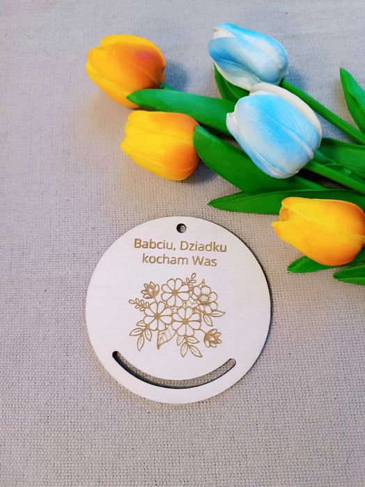 Łapacz snów zestaw kreatywny DIY prezent na DZIEŃ BABCI DZIEŃ DZIADKA