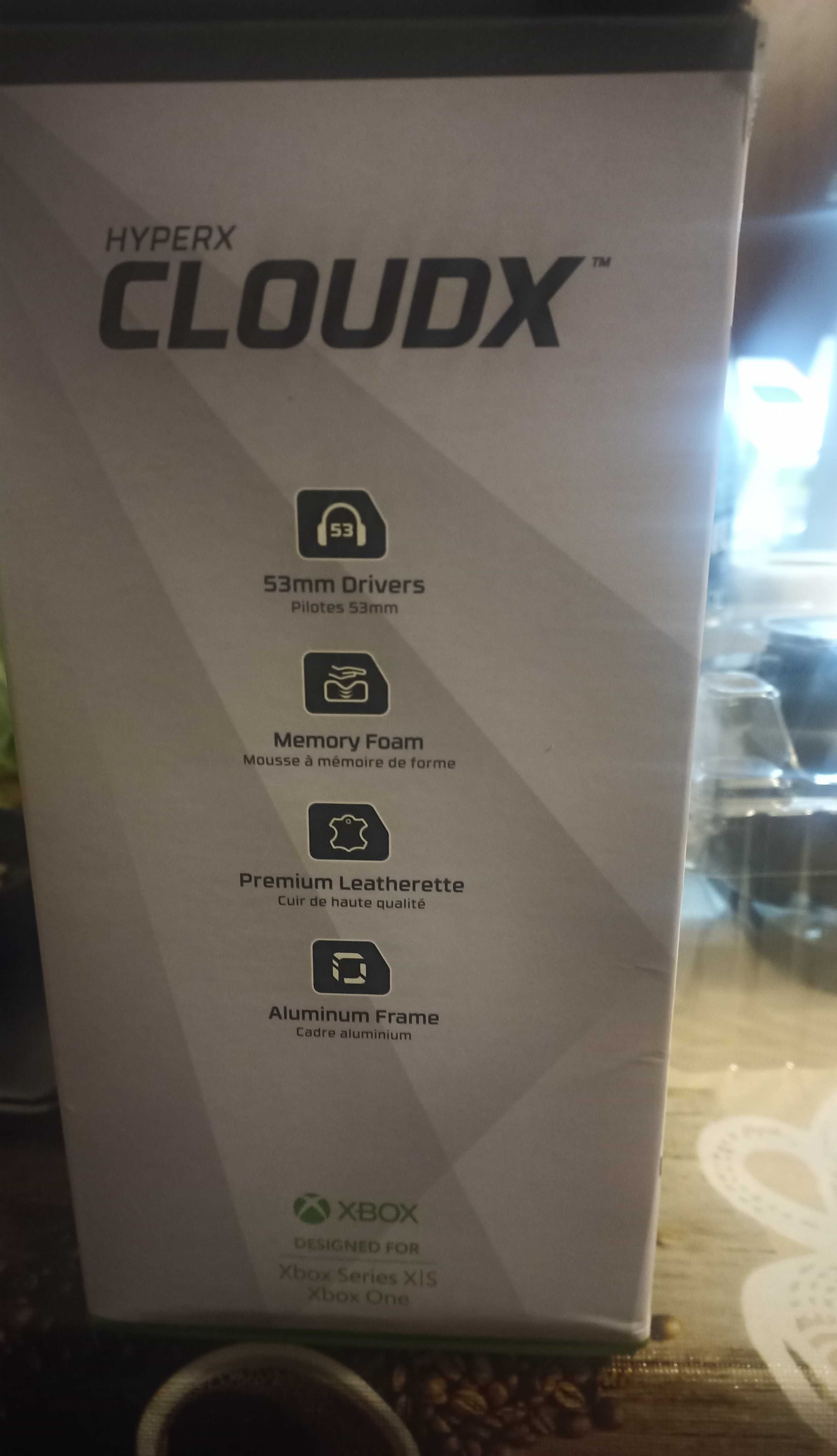 Słuchawki  XBOX HyperX CloudX