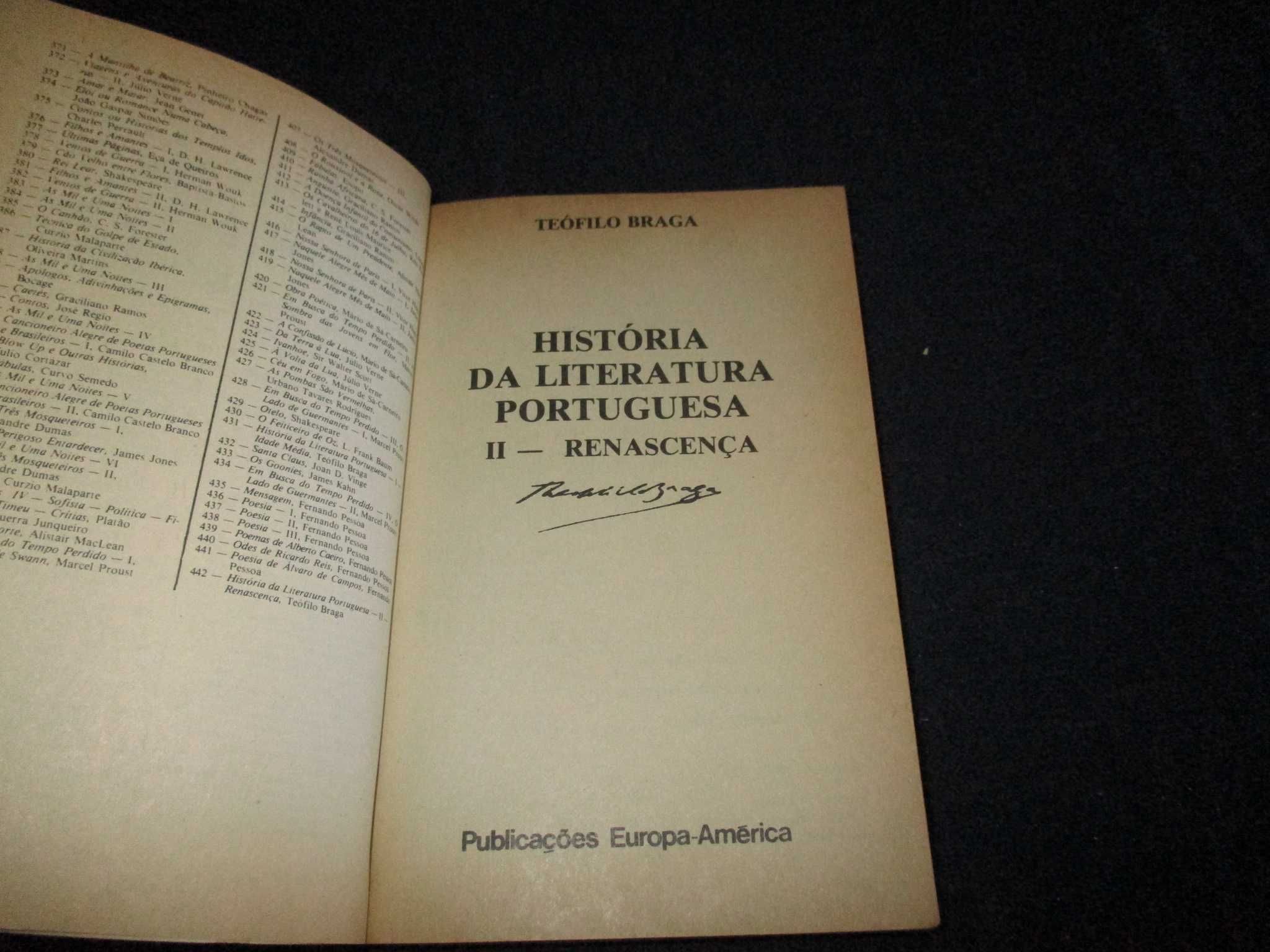 História da Literatura Portuguesa Teófilo Braga