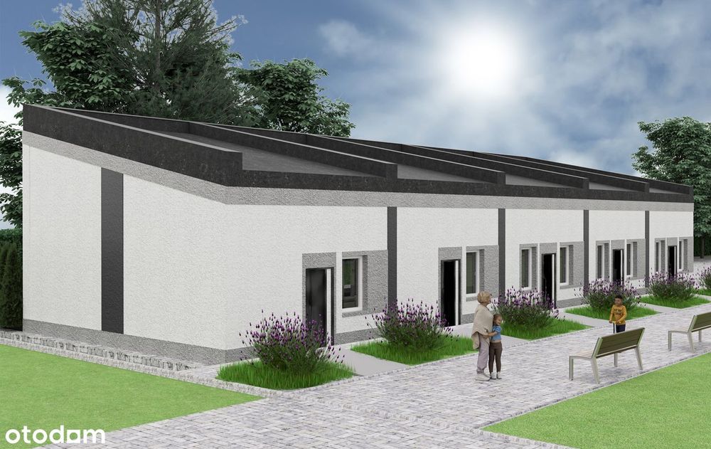 Nowe | 48,86m2 |  Hanulin – taras, ogródek, 2 miejsca postojowe