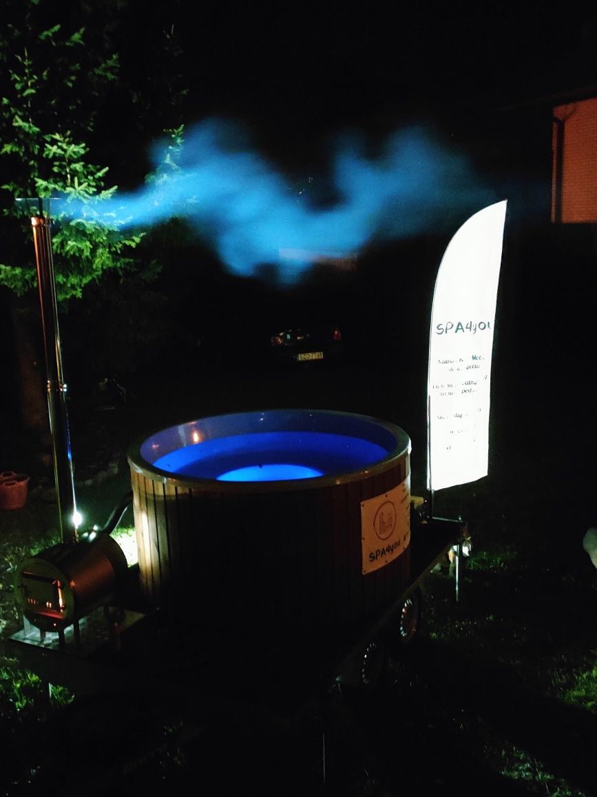 Sauna mobilna i balia mobilna na wynajem Gliwice, Zabrze, Chorzów,