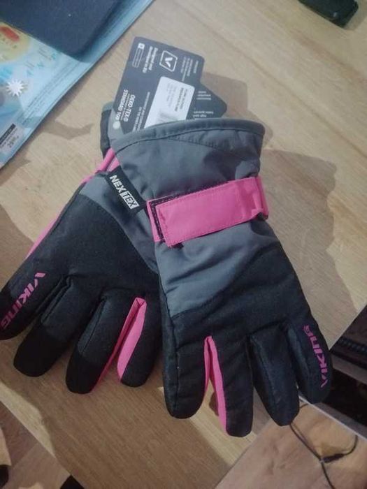 Dziewczęce rękawiczki narciarskie Viking