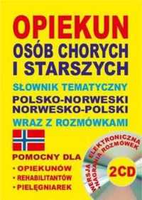 Opiekun osób chorych pol - norw, norw - pol + CD - Opracowanie zbioro