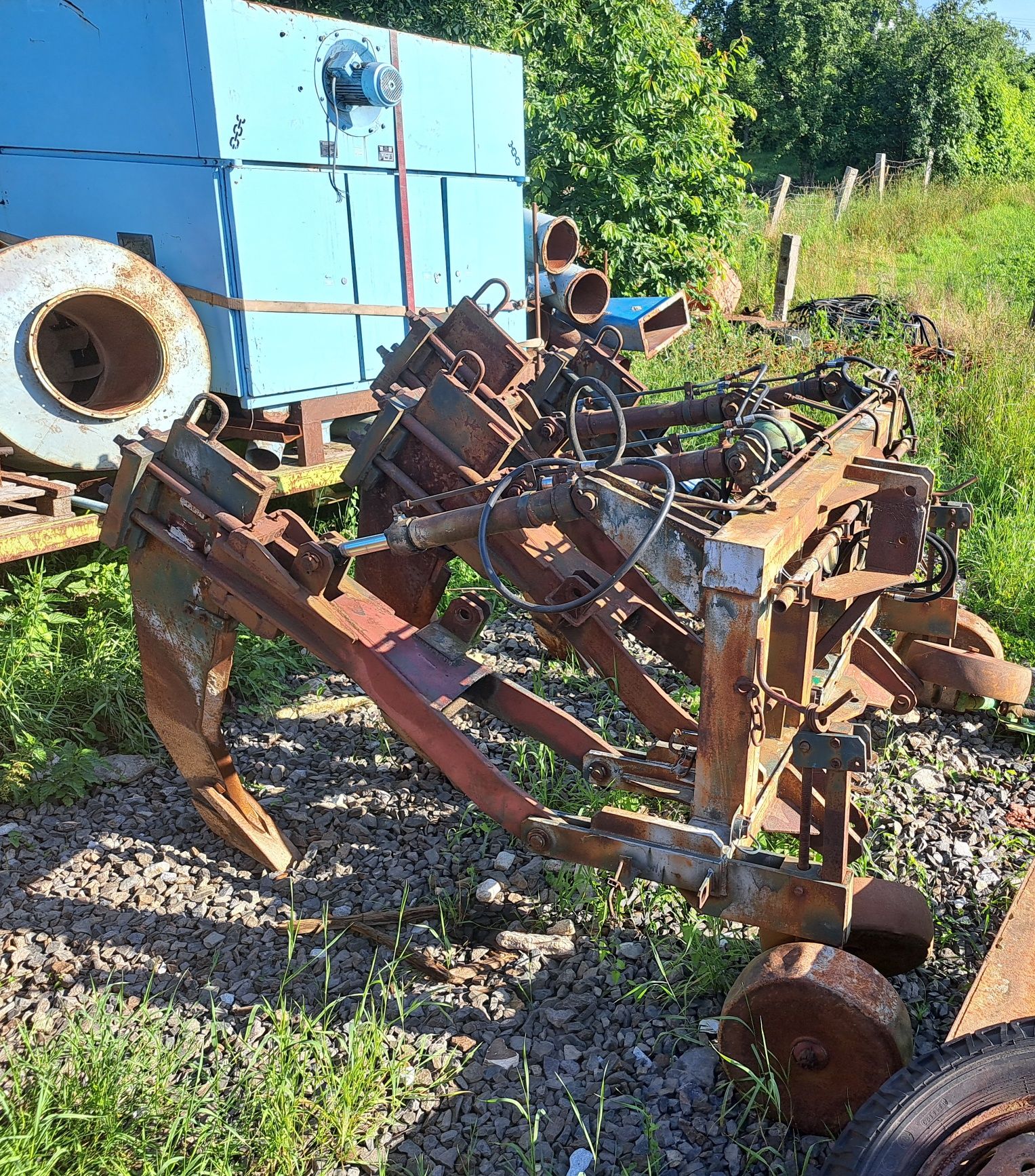 Głębosz K700  prod DDR Fortschritt Gruber Agregat uprawowy