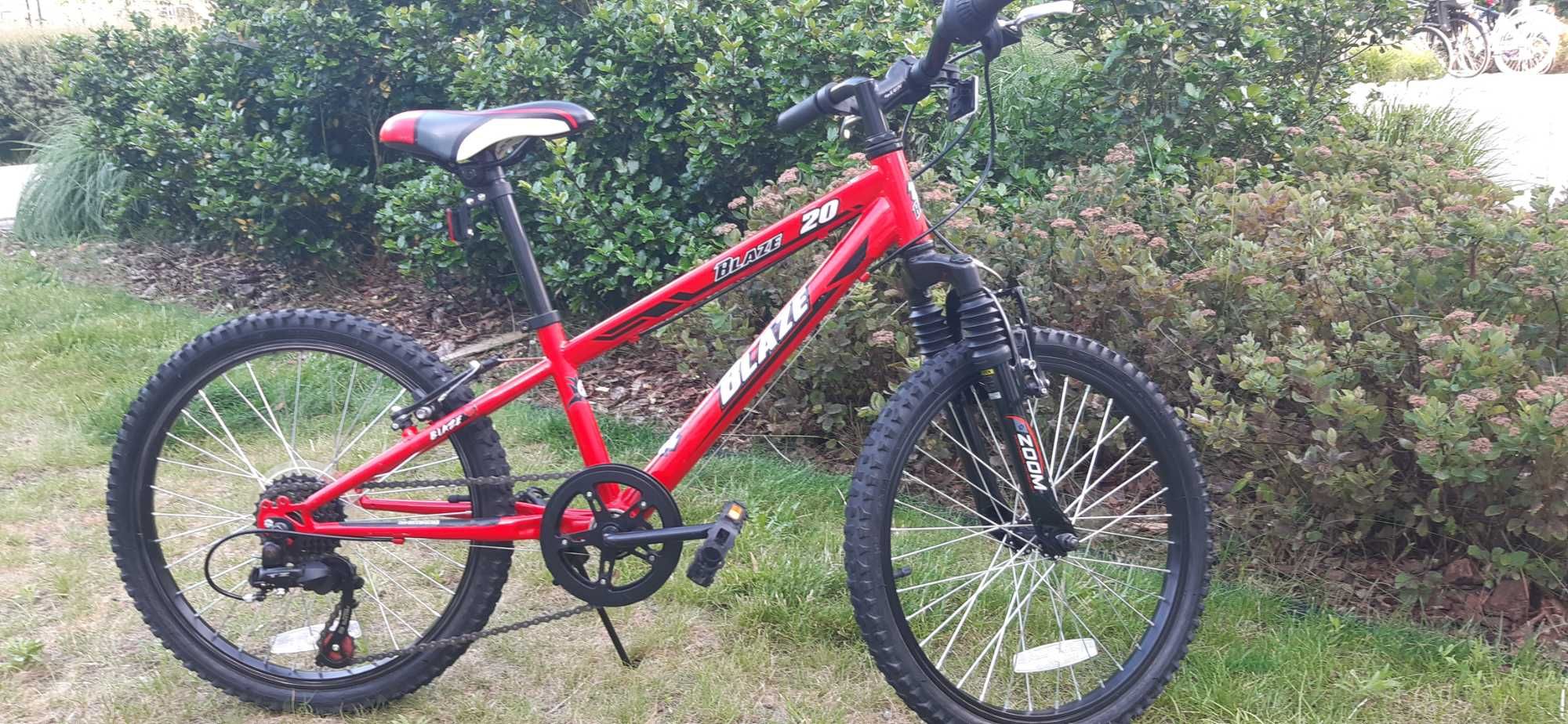 Rower dziecięcy, dla chłopca, BLAZE, koła 20"
