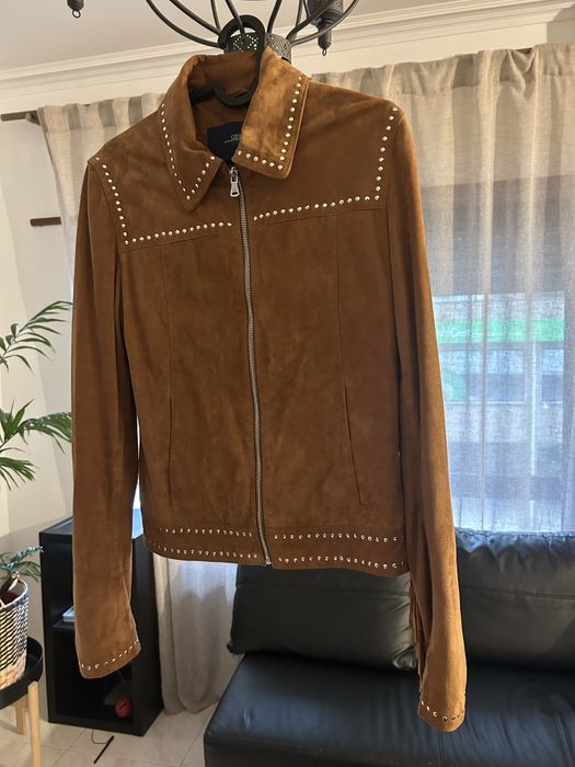 Blusão Gerry Urban em pele .