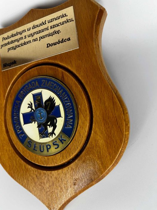 Ryngraf wojskowy, kolekcjonerski Pomorska Brygada Zmechanizowana