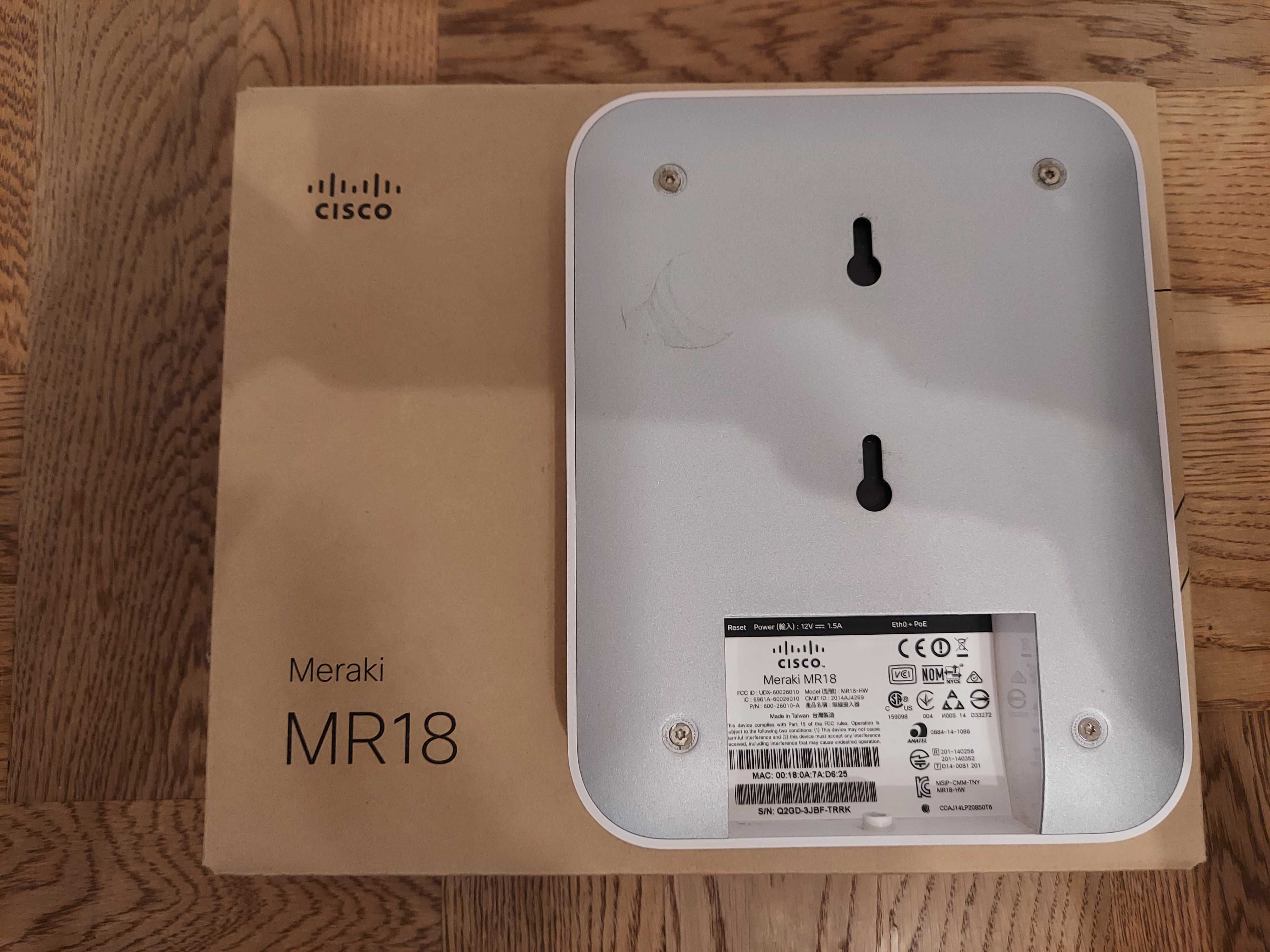 Cisco Meraki MR18 z OpenWRT
