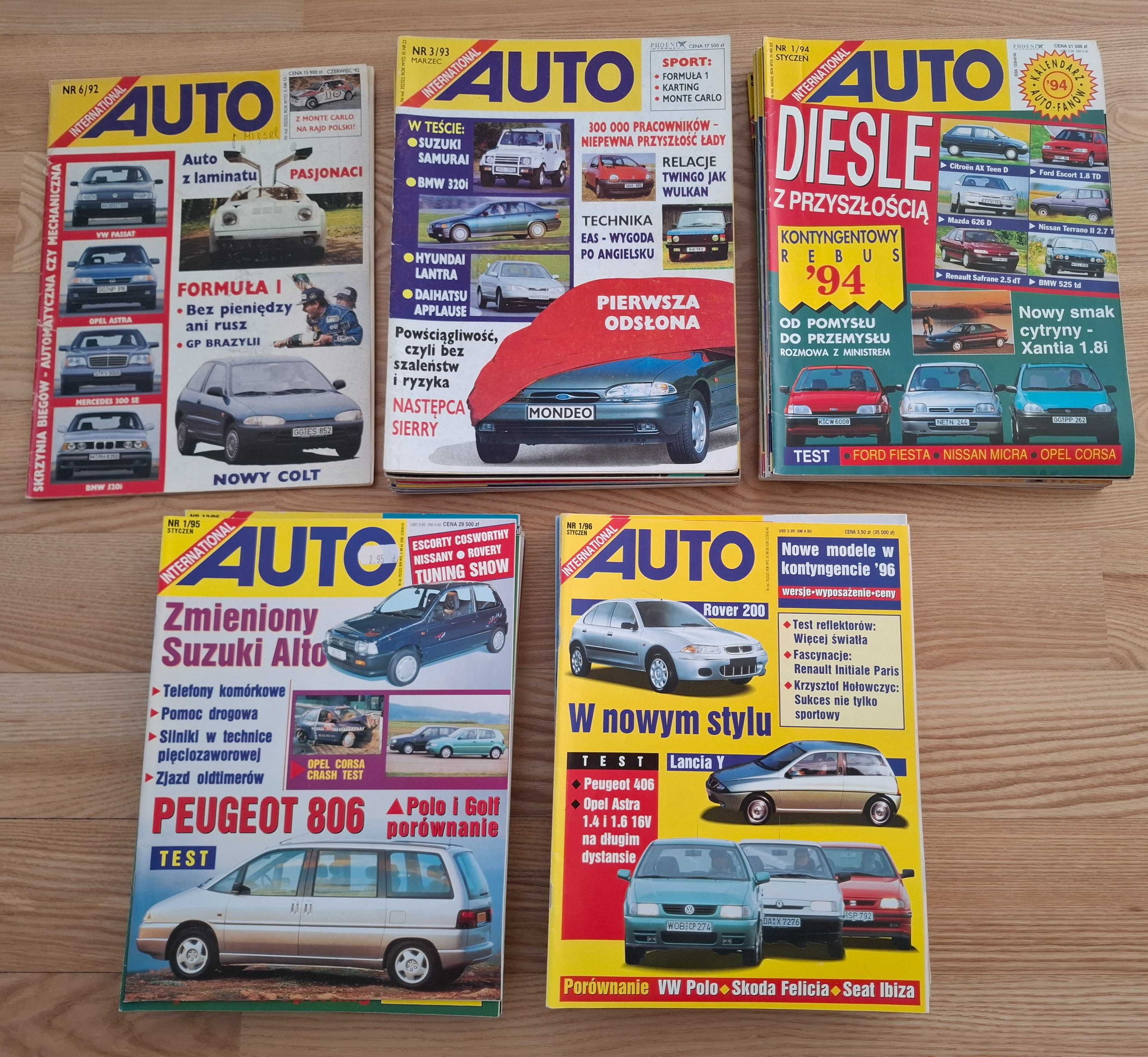 Czasopisma kolekcja - Auto International i AUTO MOTOR I SPORT