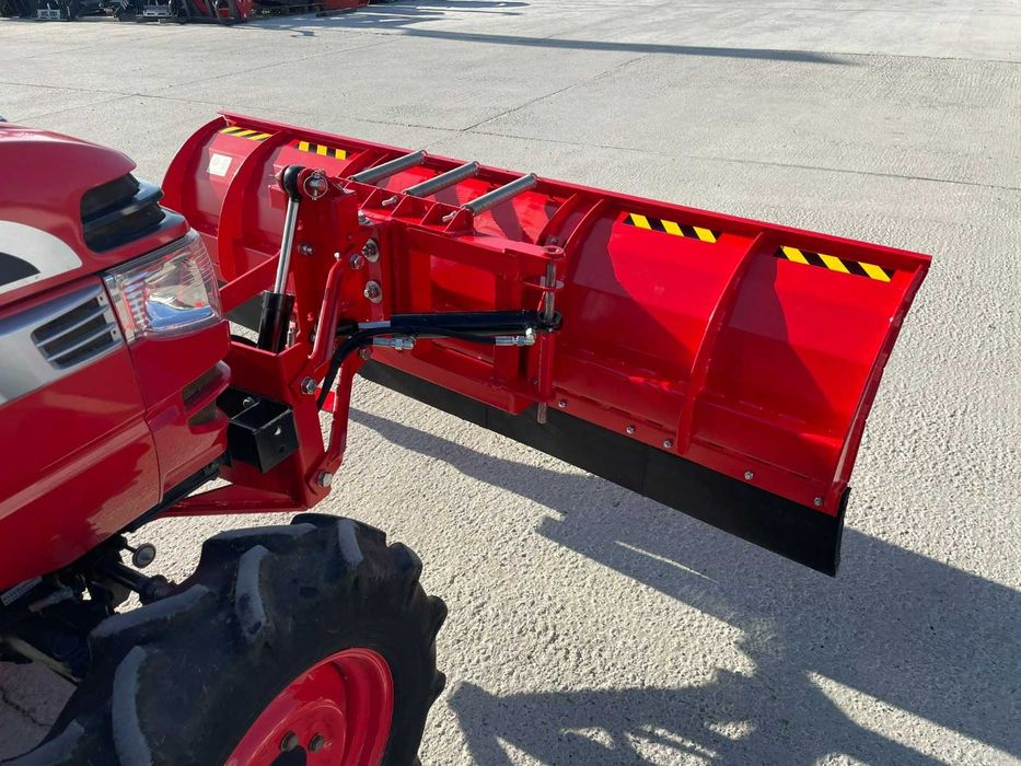 Pług do śniegu HYDRAULICZNY komunalny / uniwersalny do mini traktorów