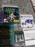 Jogo Quest for Camelot com caixa e manual para gameboy, como novo.
