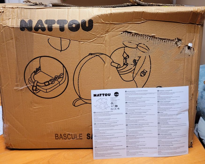 Nattou Romeo, Jules & Sally Wieloryb na biegunach, bujak dla maluszk