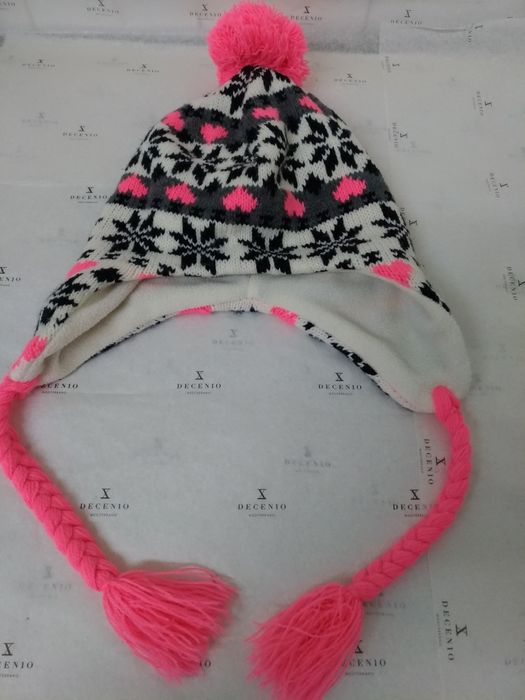 Gorro de menina para a neve