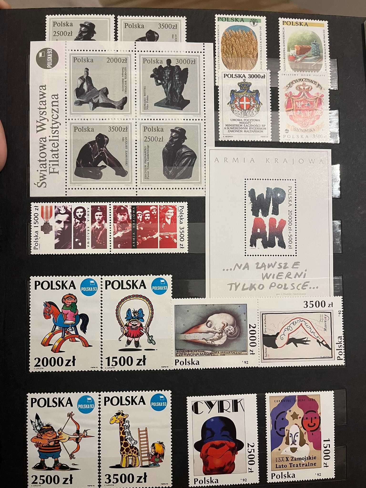 znaczki w bardzo dobrym stanie