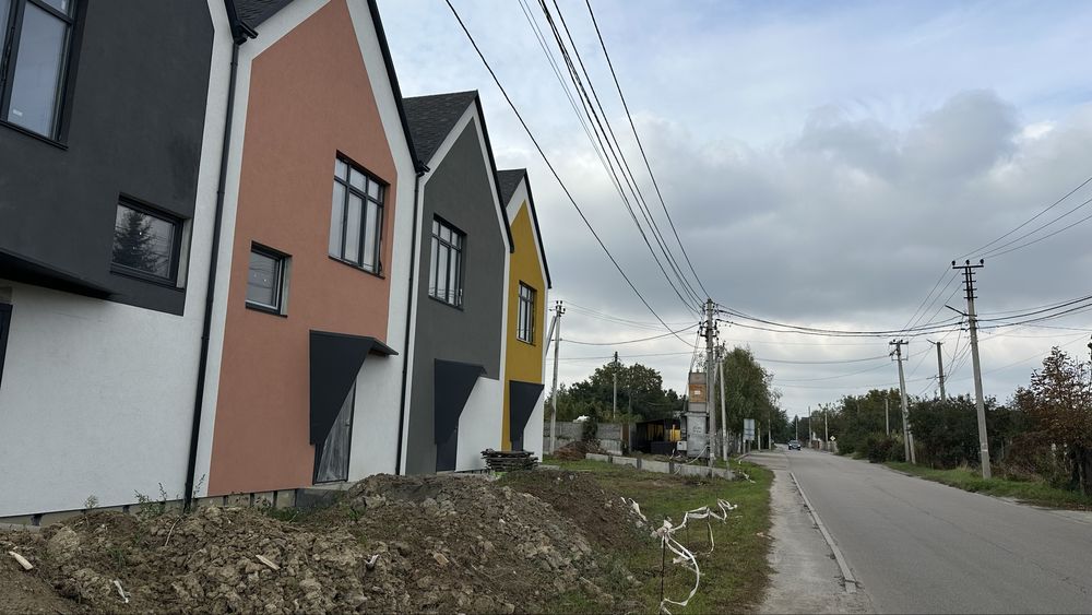 Ходосівка, таунхаус 90 м2, до Мануфактури 300 метрів