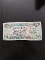Nota 25 dinars iraque