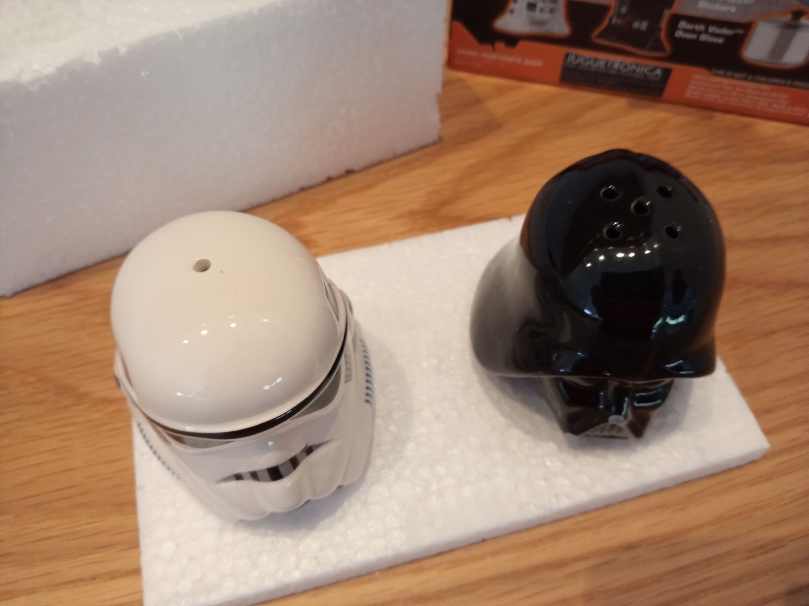 Stormtrooper & Darth Vader Ceramic Salt & Pepper