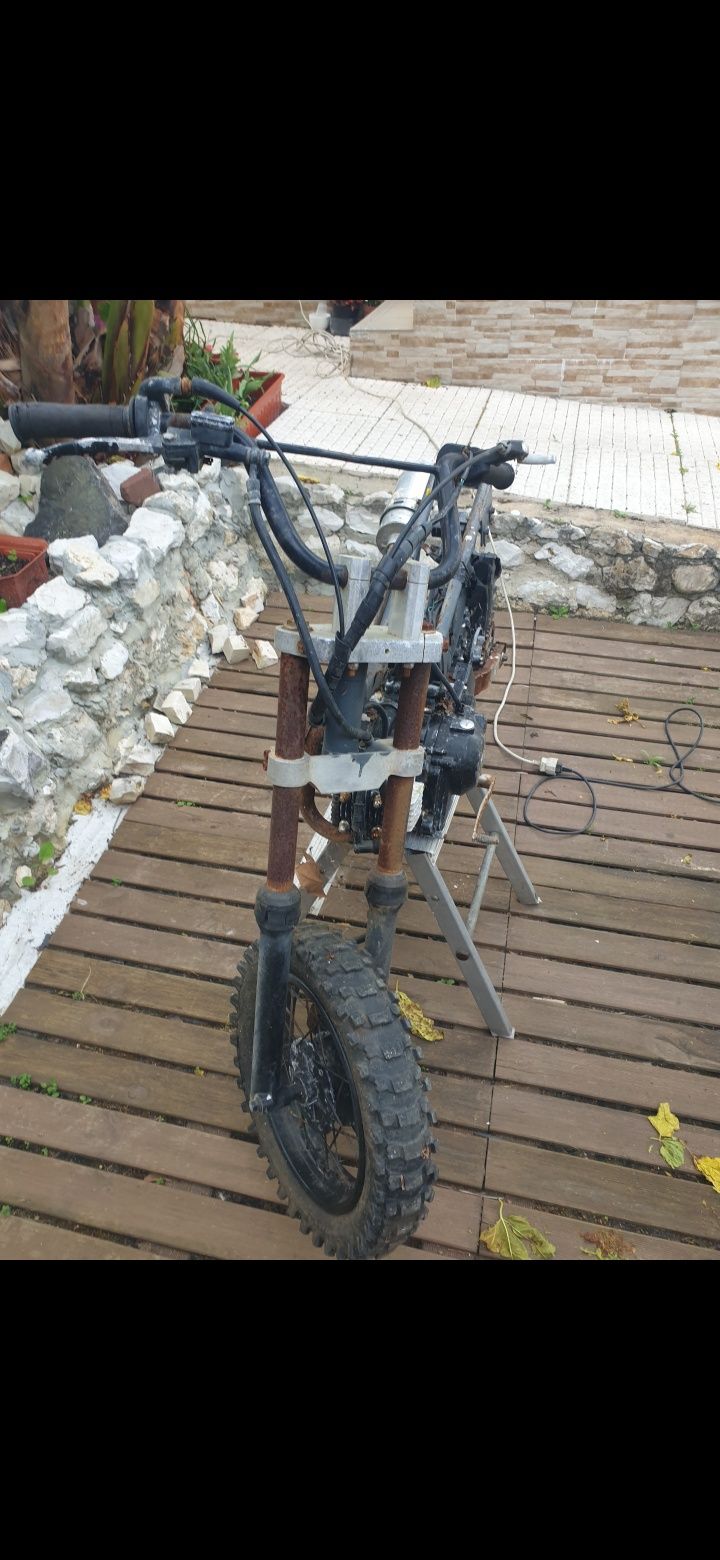 Vendo pit bike para restaurar ou pecas
