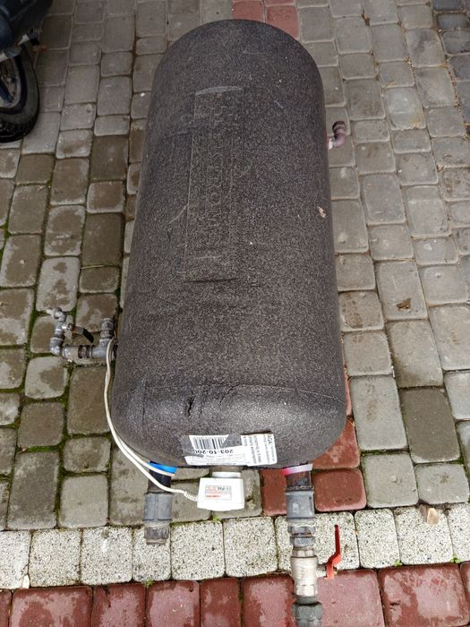 Bojler z wężownicą  i grzalka