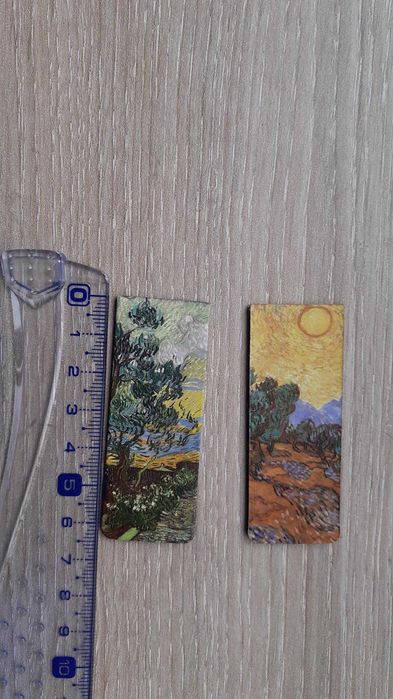 Marcadores de livros magnéticos Van Gogh