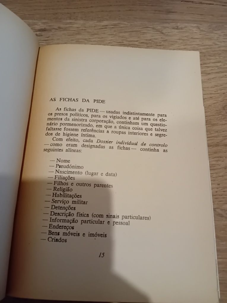 Dossier P.I.D.E - Os Horrores e crimes de uma "Polícia"