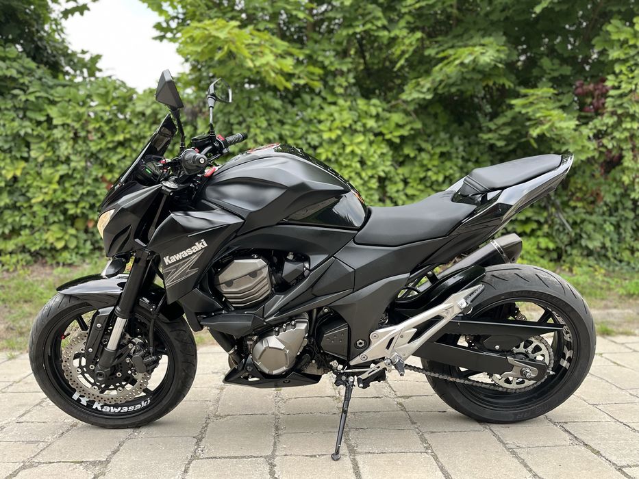 Kawasaki Z800 na A2 pełna moc Akrapovič