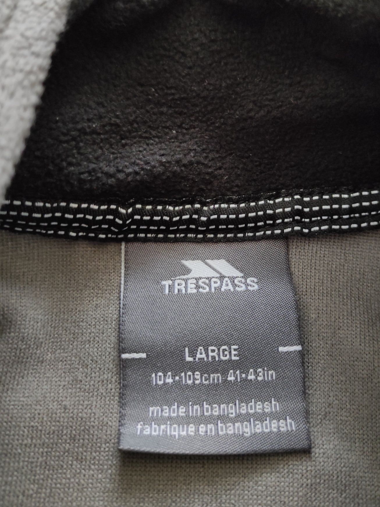 L Trespass оригінальна чоловіча флісова термо кофта