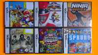 Gry Nintendo DS Mario Rangers Ninja Persja Marvel Squad Sprung PUDEŁKO