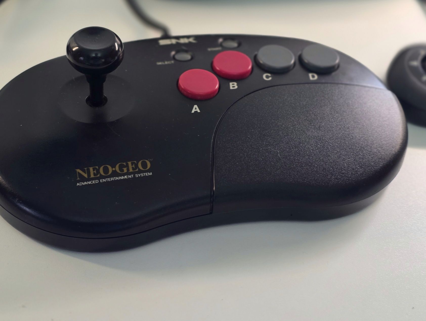 Unikalny zestaw SNK Neo Geo CD gry 2 pady arcade advance Kings of Figh