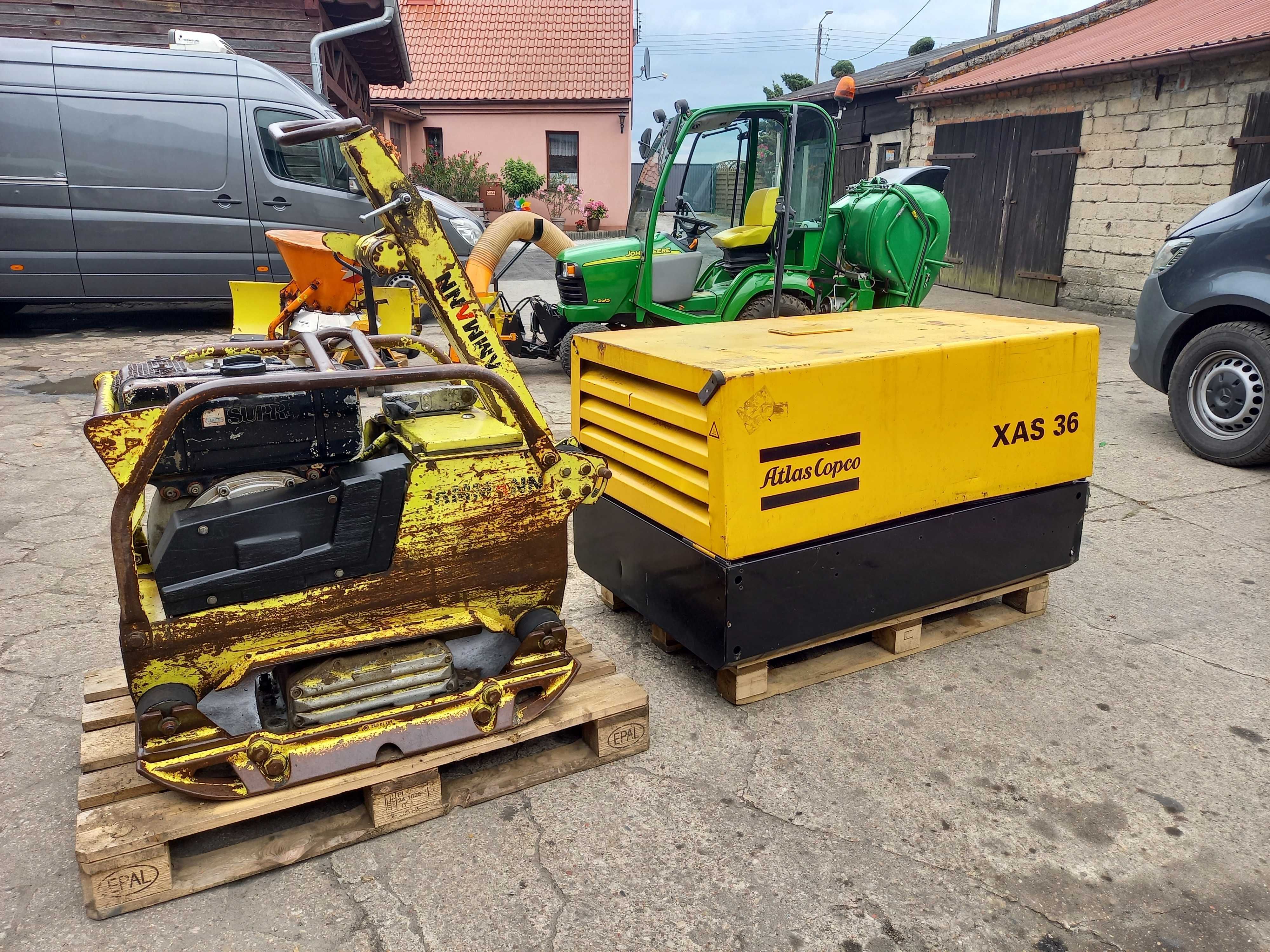 Zagęszczarka Ammann AVH 5010 - 455 kg - silnik Hatz diesel