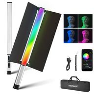 Neewer stick cl124 RGB bastão de iluminação com bolsa transporte NOVO