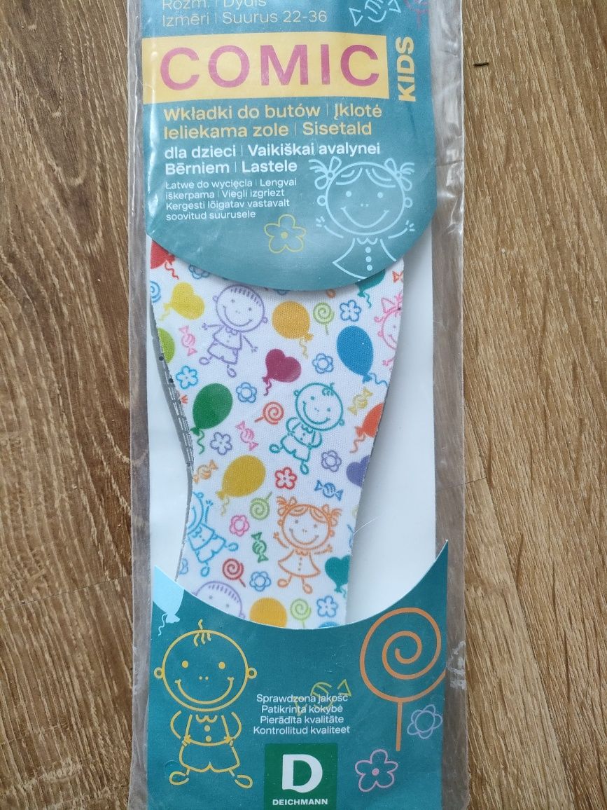 Wkładki lateksowe Deichmann roz.22-36