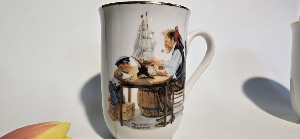 Normann Rockwell Porcelanowe kubki