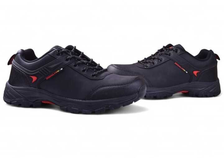Buty Męskie Trekkingowe BADOXX robocze Czarne r.42 wysyłka 24h