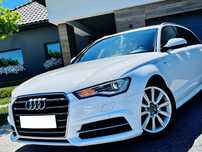 Audi A6 100%Bezwypadek SLINE KSENON LED HandFreePARKTRONIKI Ultra190 FoteleAGR