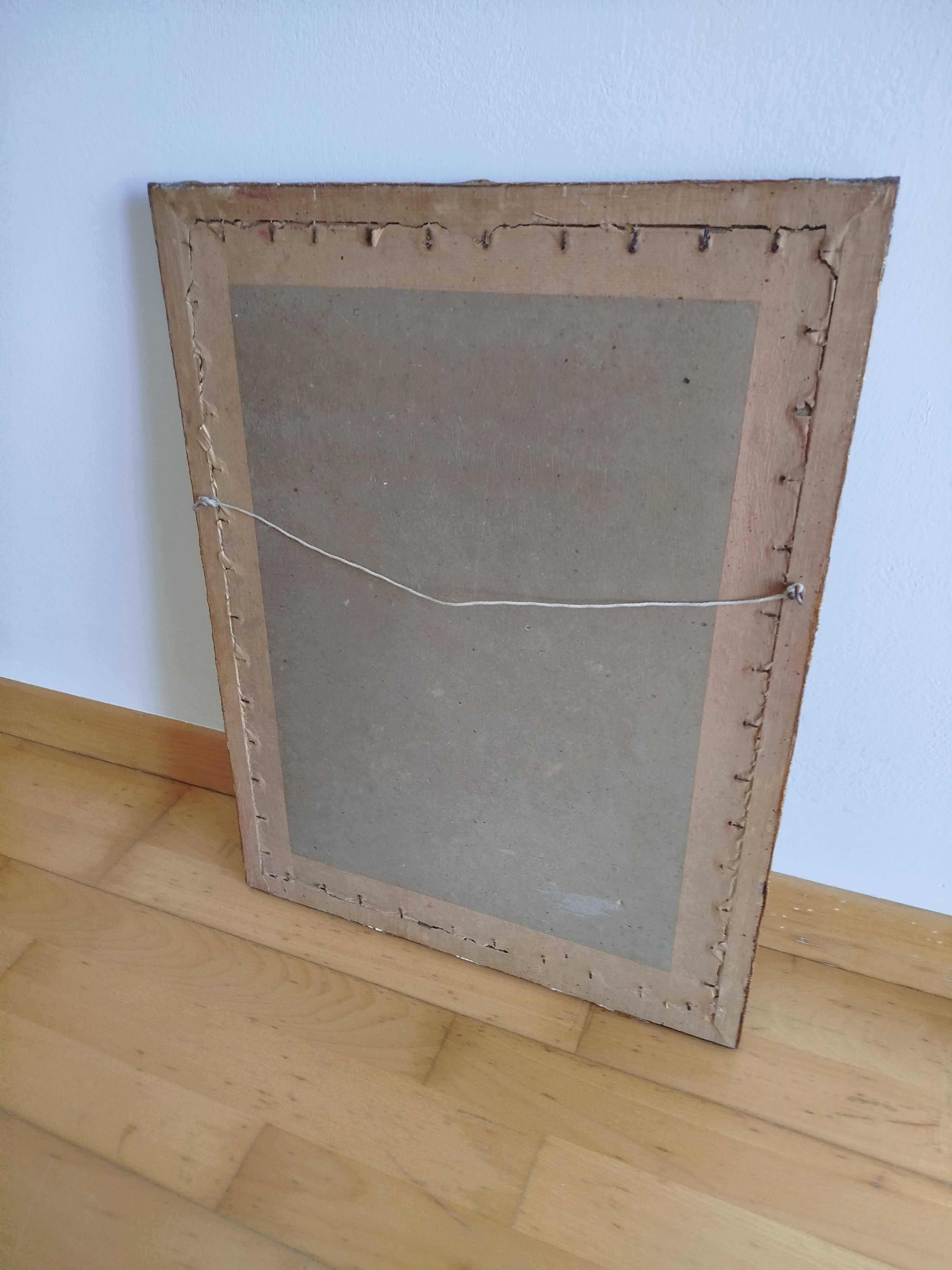 Quadro Antigo - Pintura a Aguarela