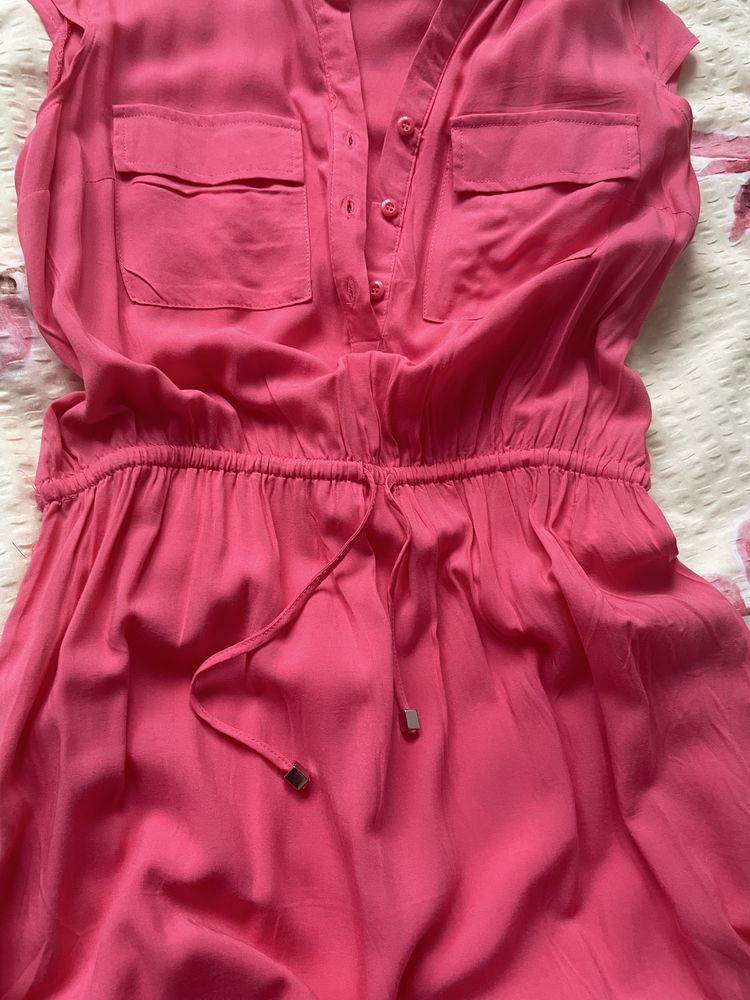 Rozowa letnia sukienka 42. XL