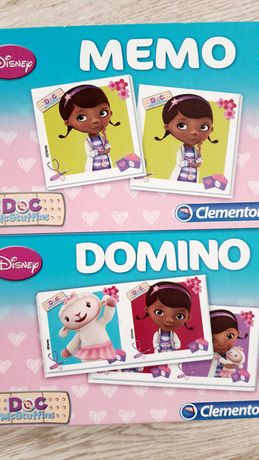 Dora gra dla dzieci memo+domino