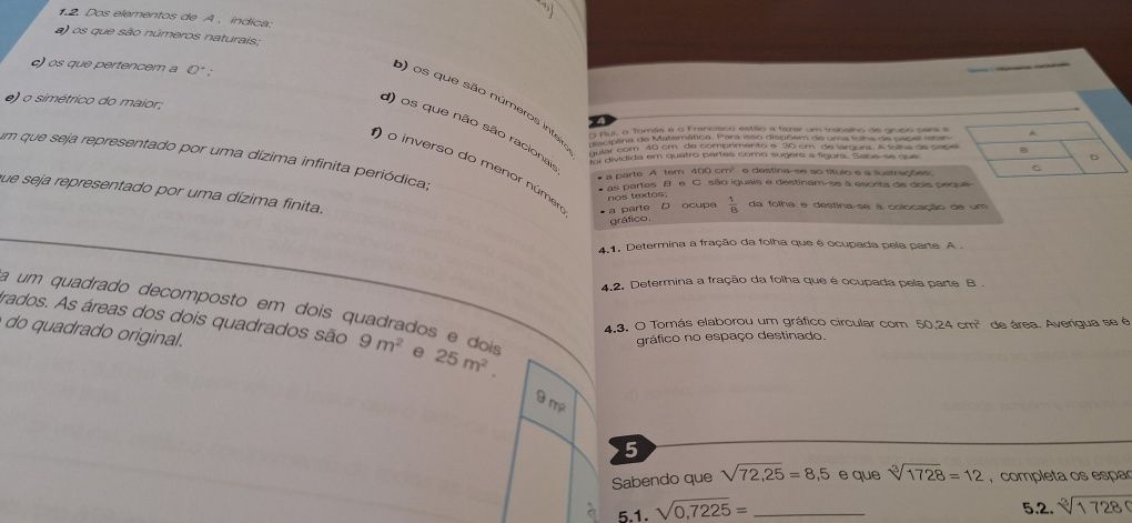 Manual matemática 7ano ases da matemática porto editora