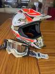 Capacete Sharks c/ óculos