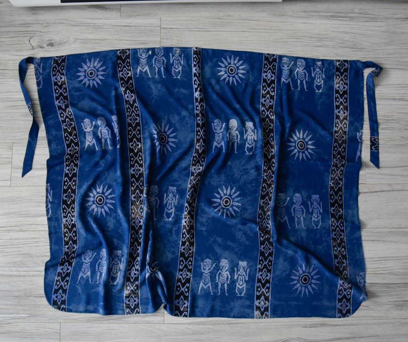 Wiązana spódnica (100% bawełna) lata 90.