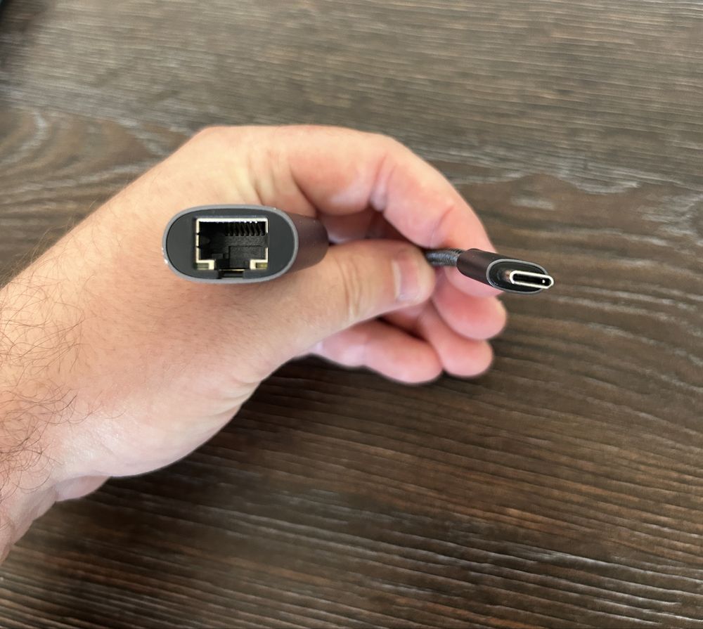 Портативний адаптер Anker PowerExpand USB-C на Ethernet, 1000 Мбіт/с