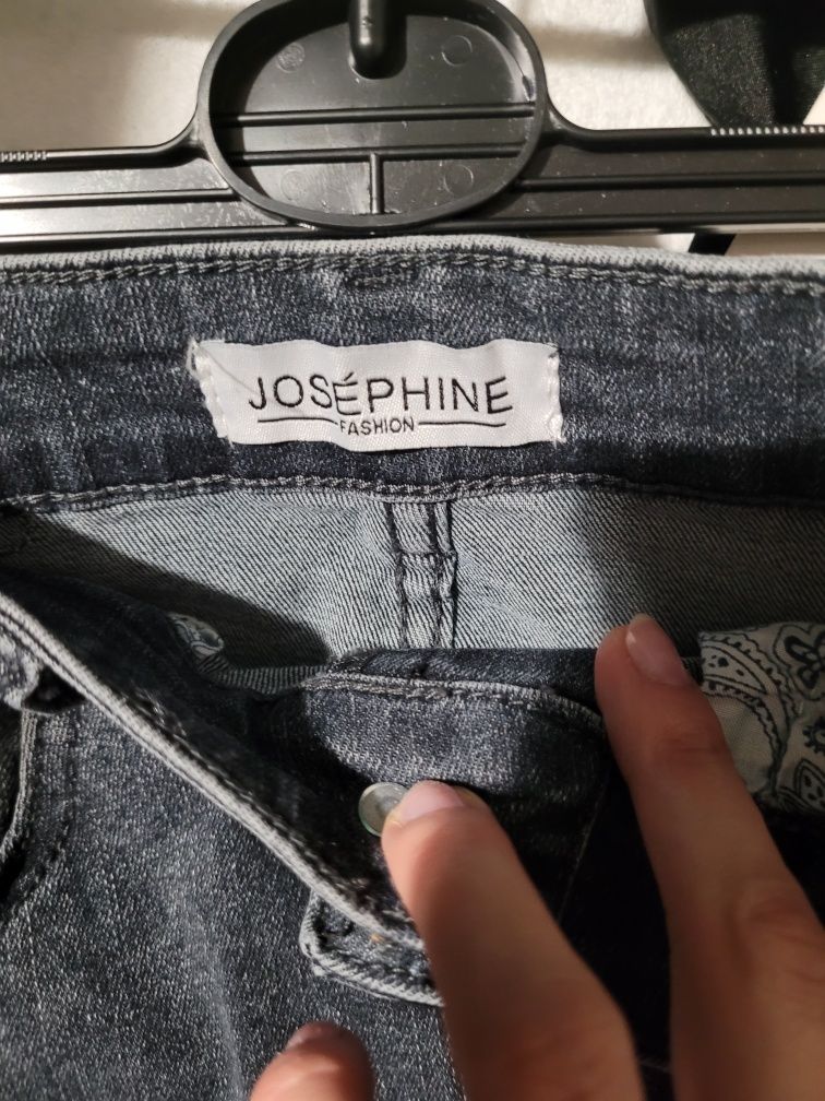 Spódnica jeansowa ciemny grafit